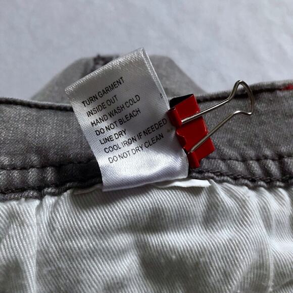 Preme NWOT Grey Wash Distressed Skinny Jeans Men 32 - Picture 12 of 12